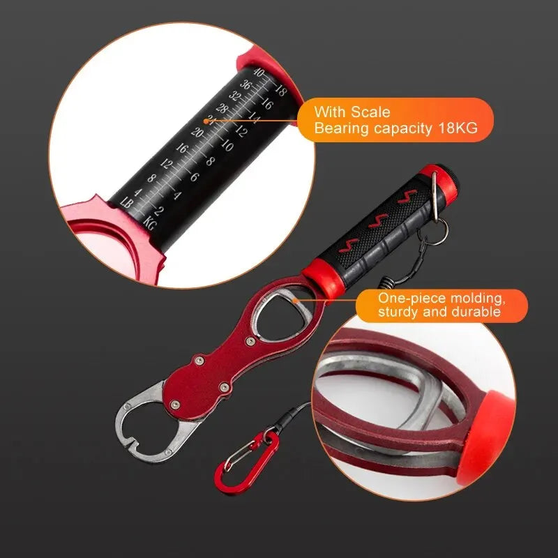 Fischgreifer mit integrierter Waage, Aluminium – Produktfoto 4 | FangLotse Ausrüstung