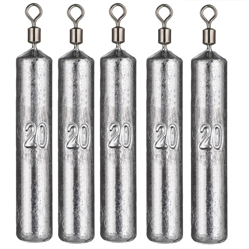 Bleigewichte-Set, Tropfenform, 5 Stück (3,5–20 g)