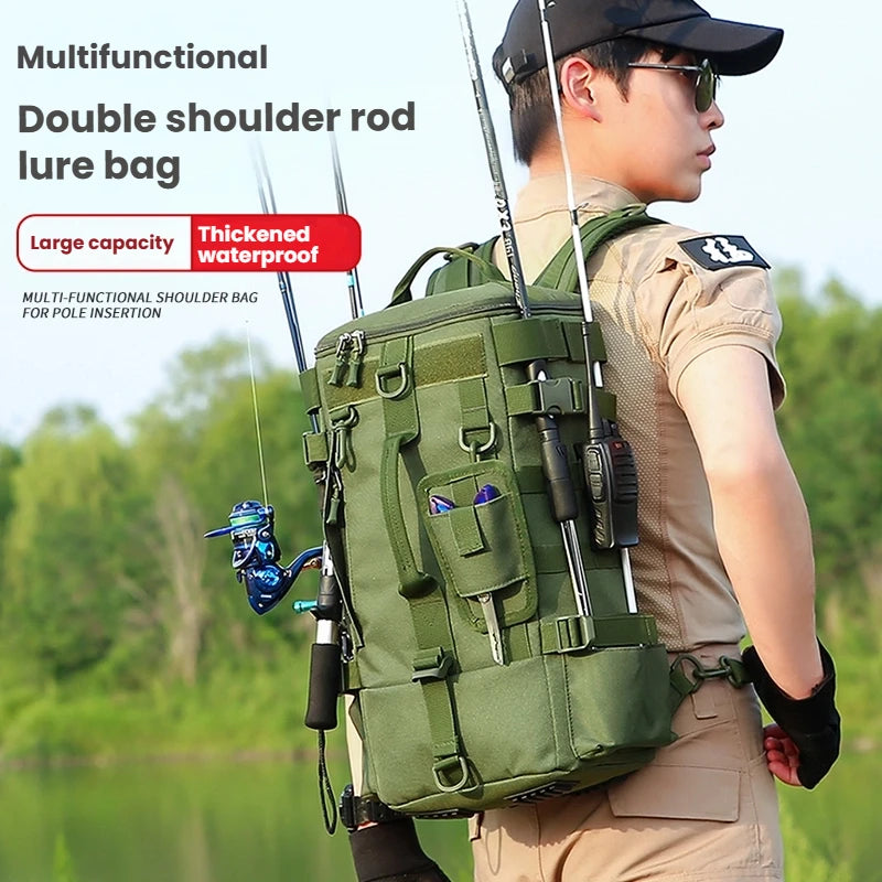 Angelrucksack mit Rutenhalterung – Produktfoto 1 | FangLotse Ausrüstung