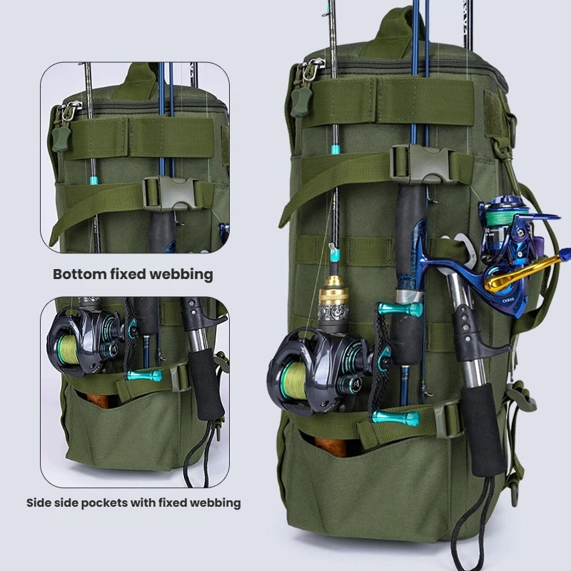Angelrucksack mit Rutenhalterung – Produktfoto 5 | FangLotse Ausrüstung