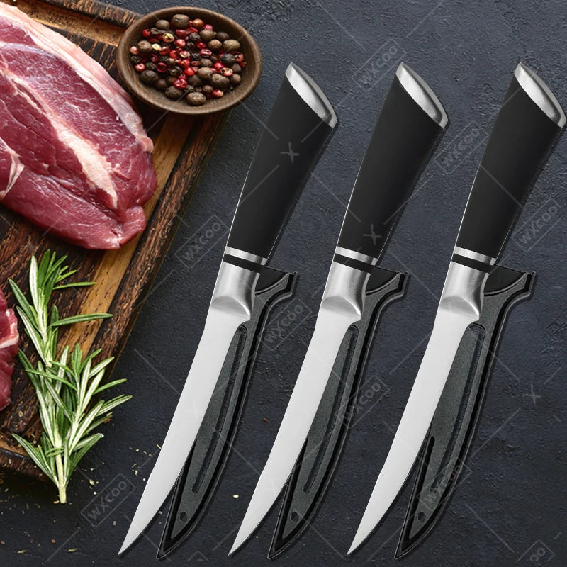 Filetiermesser aus Edelstahl mit rutschfestem Griff – Produktfoto 1 | FangLotse Ausrüstung