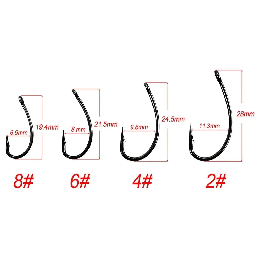 Hair-Rig-Vorfächer für Karpfen – 6 Stück