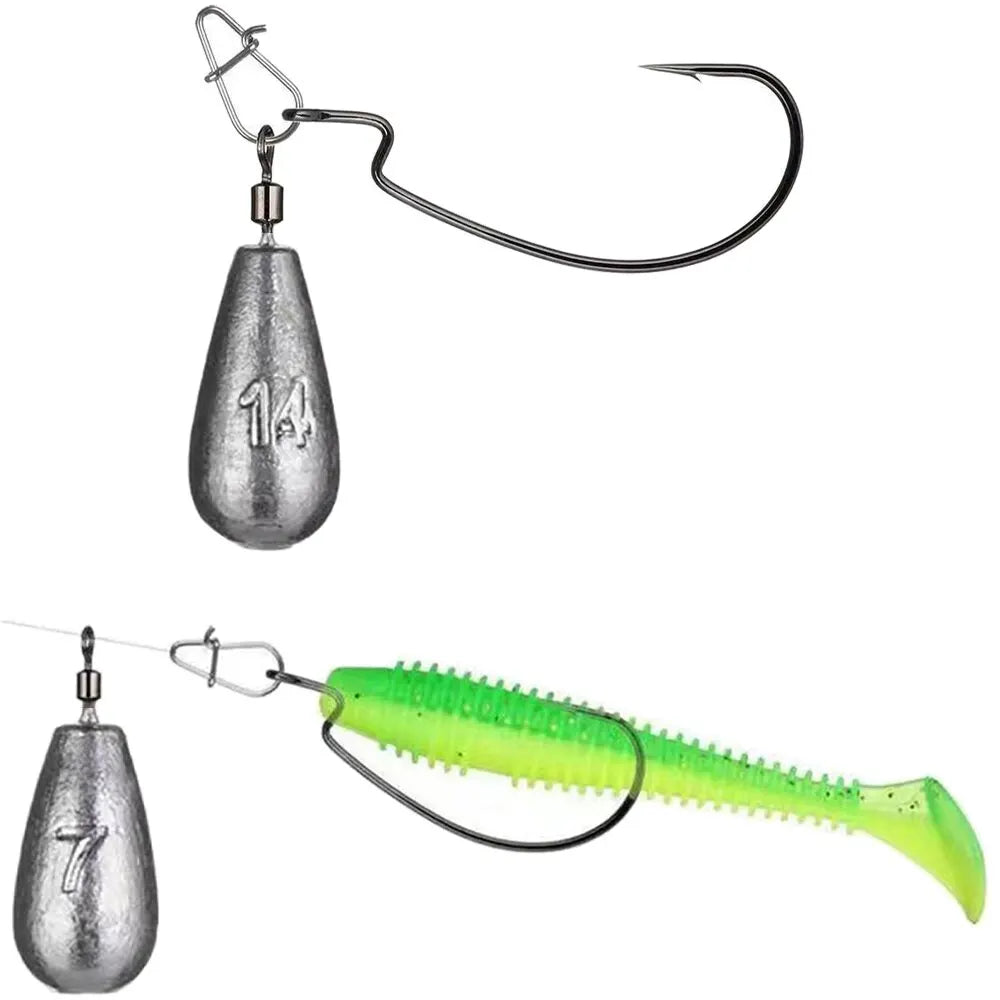 Drop-Shot-Gewichte im 15er-Set – Gewicht wählbar